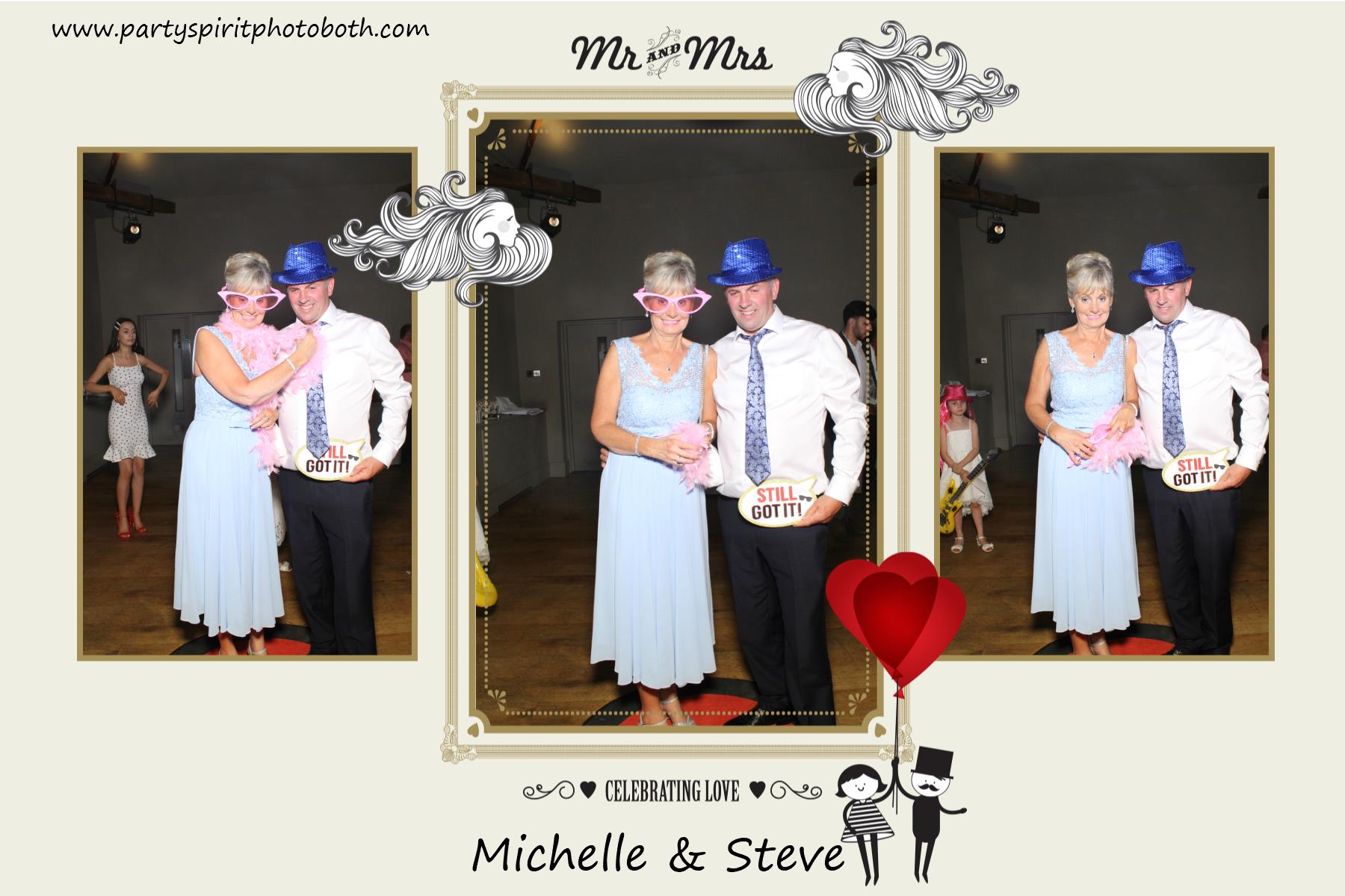 Michelle & Steve Wedding | View more photos from the event at gallery.partyspiritphotobooth.com/u/PartySpiritPhotoBooth/Michelle-Steve-Wedding